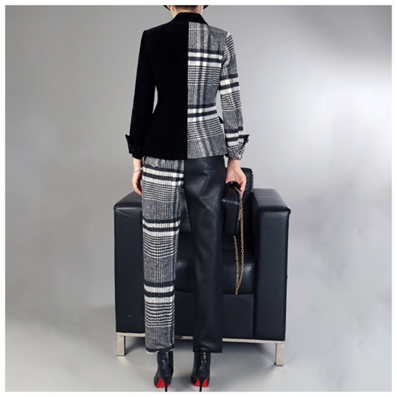 Annla Cashmere Vegan Leather Pants - Picture 4 of 10